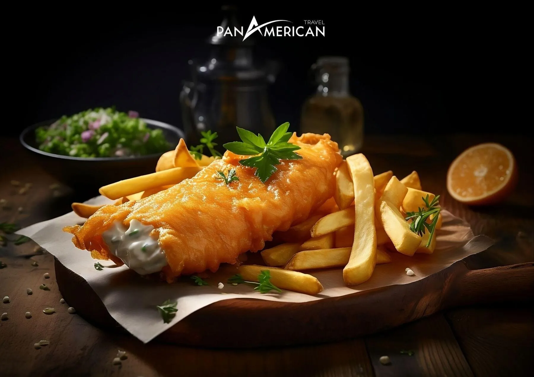 Fish and Chips, a famous dish at Pike Place Market
