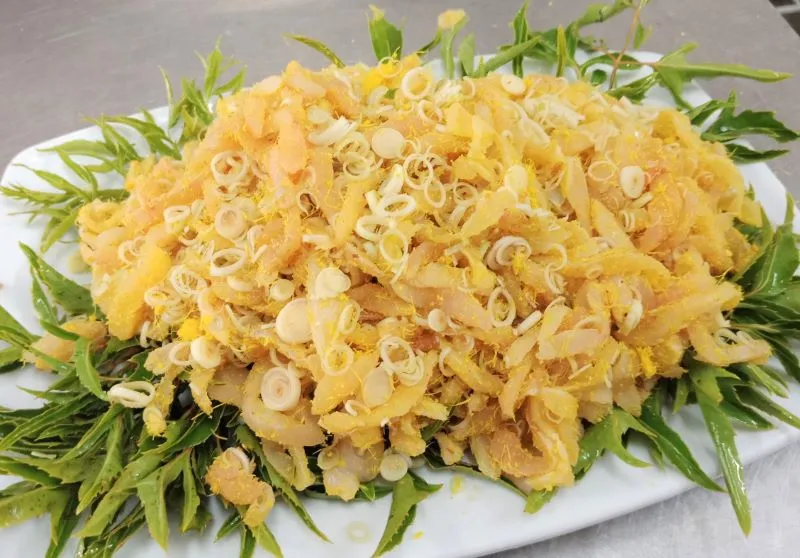 Goi ca nhech, a unique dish of Thanh Hoa