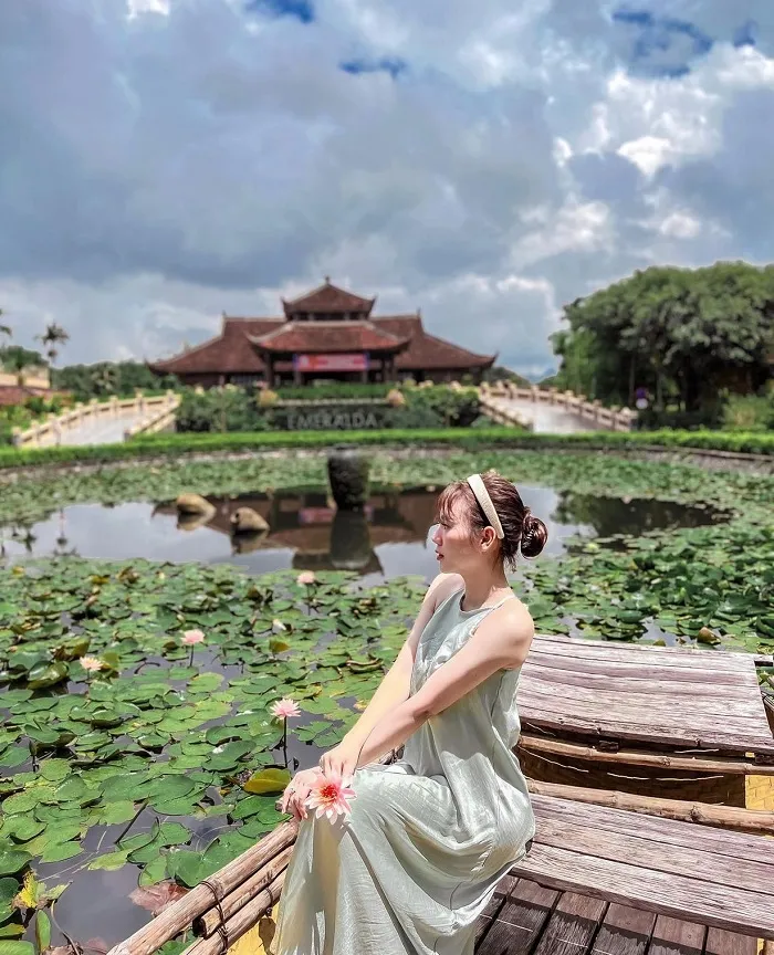Outdoor swimming pool at Emeralda Ninh Binh Resort & Spa