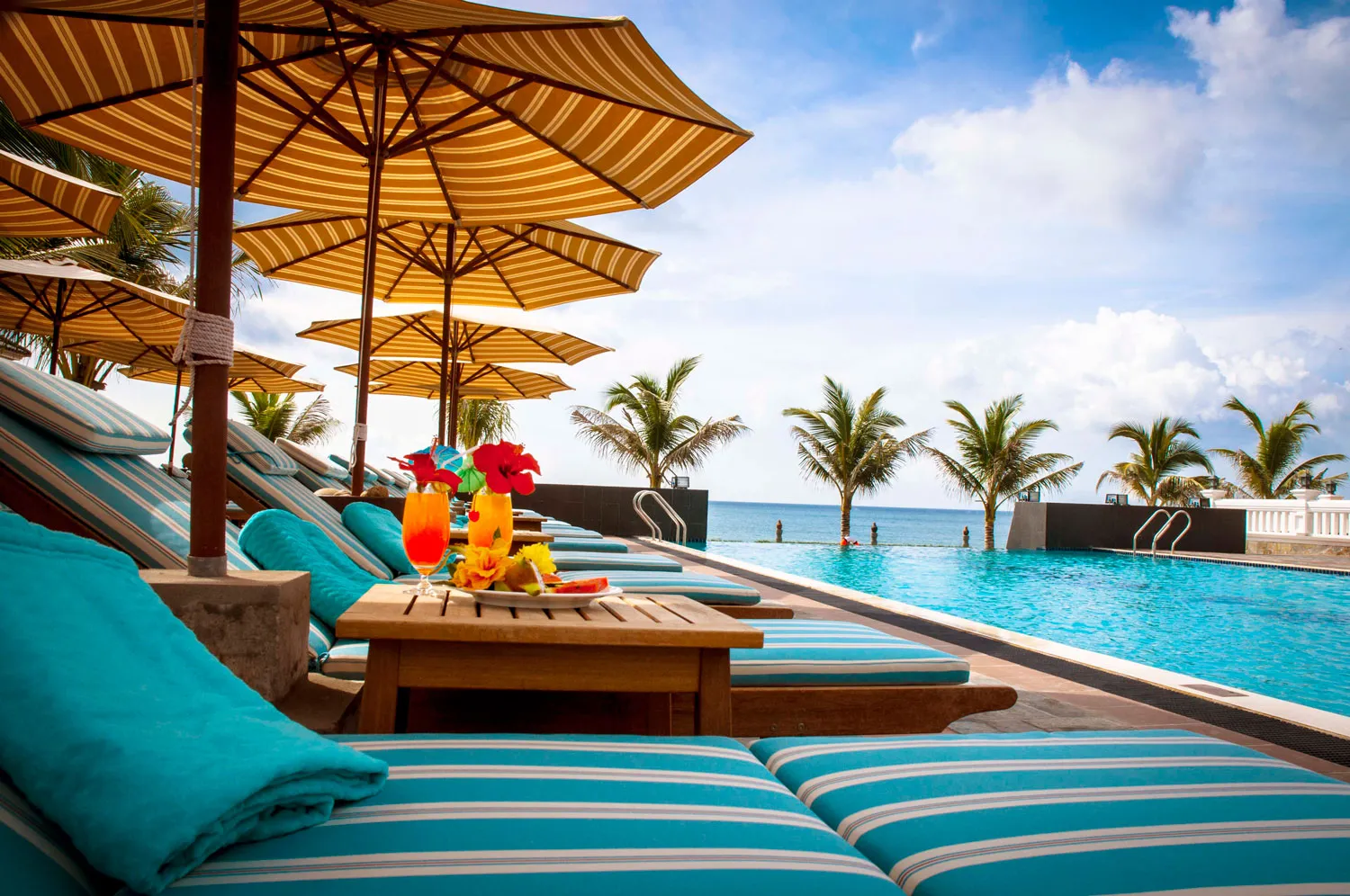 Infinity pool at Phu Quoc resort