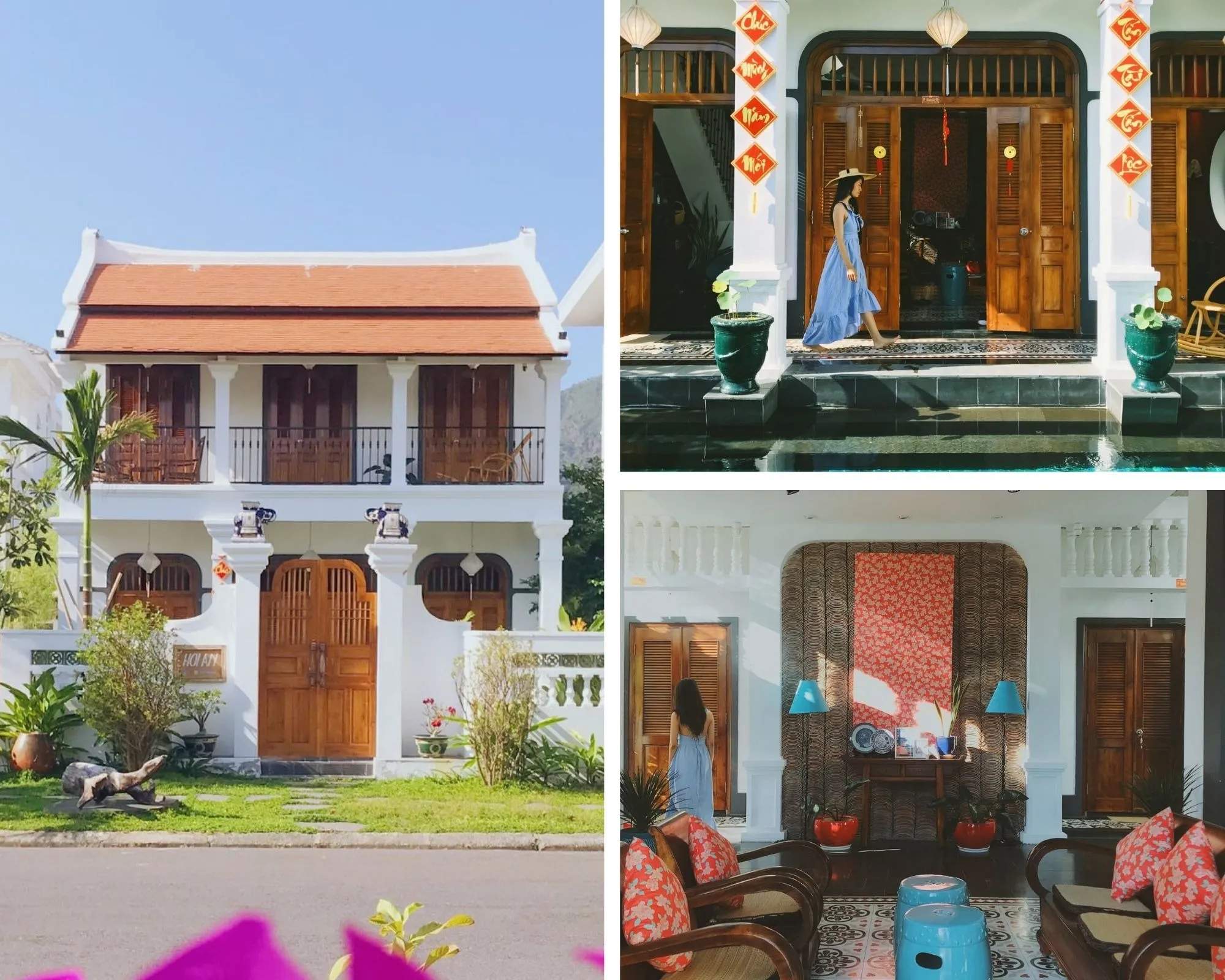 Homestay phong cách Indochine Đông Dương với sự kết hợp Á Đông và Pháp