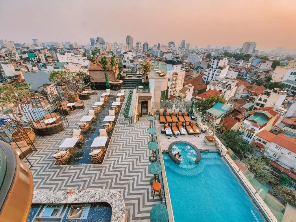 Peridot Grand Luxury Boutique Hotel with contemporary French architecture