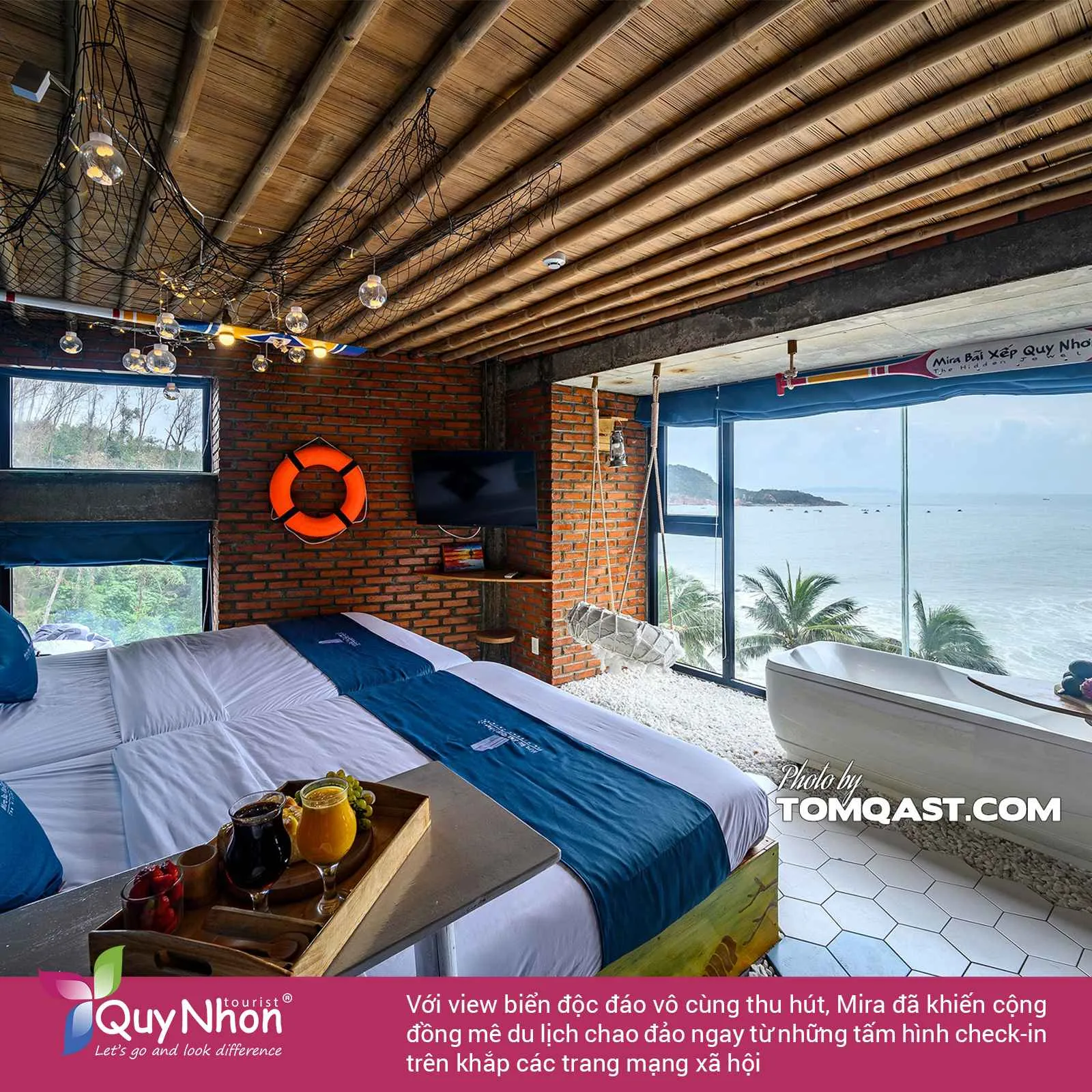 Khám phá Bãi Xếp Quy Nhơn - Mira Bãi Xếp Resort.