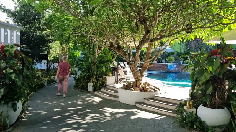Green space with classic ambiance