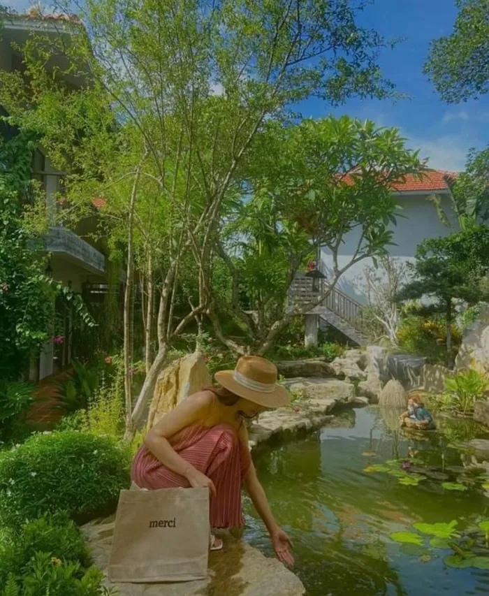 Green space and unique architecture at Bai Dinh Garden Resort