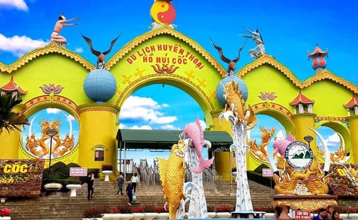 Nui Coc Lake tourist area