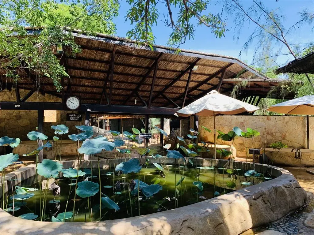 A relaxing and peaceful resort setting