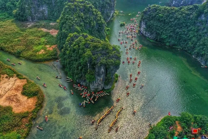 kinh nghiệm di chuyển đến khu du lịch sinh thái tràng an ninh bình