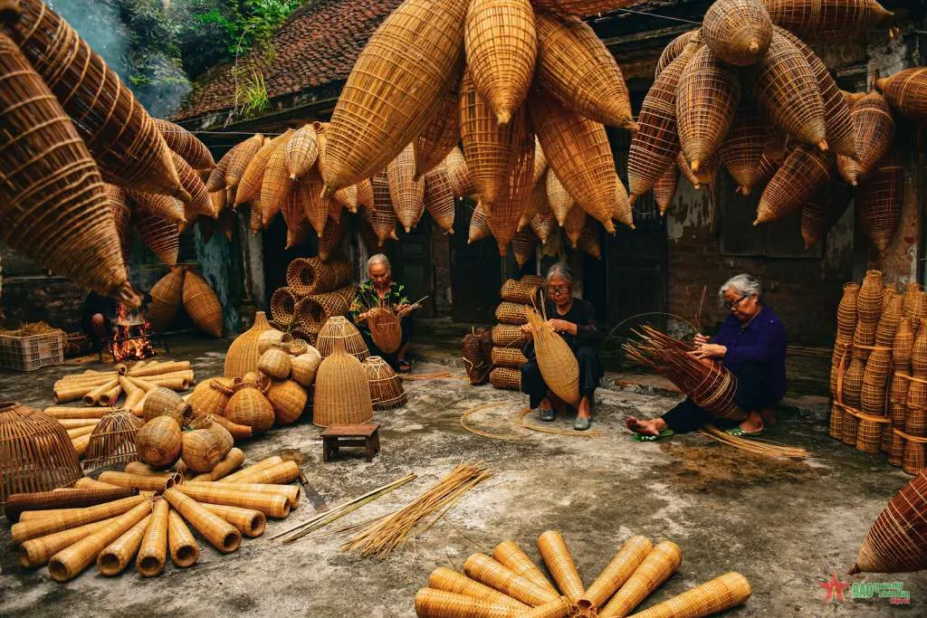 Phu Vinh Bamboo and Rattan Weaving Village