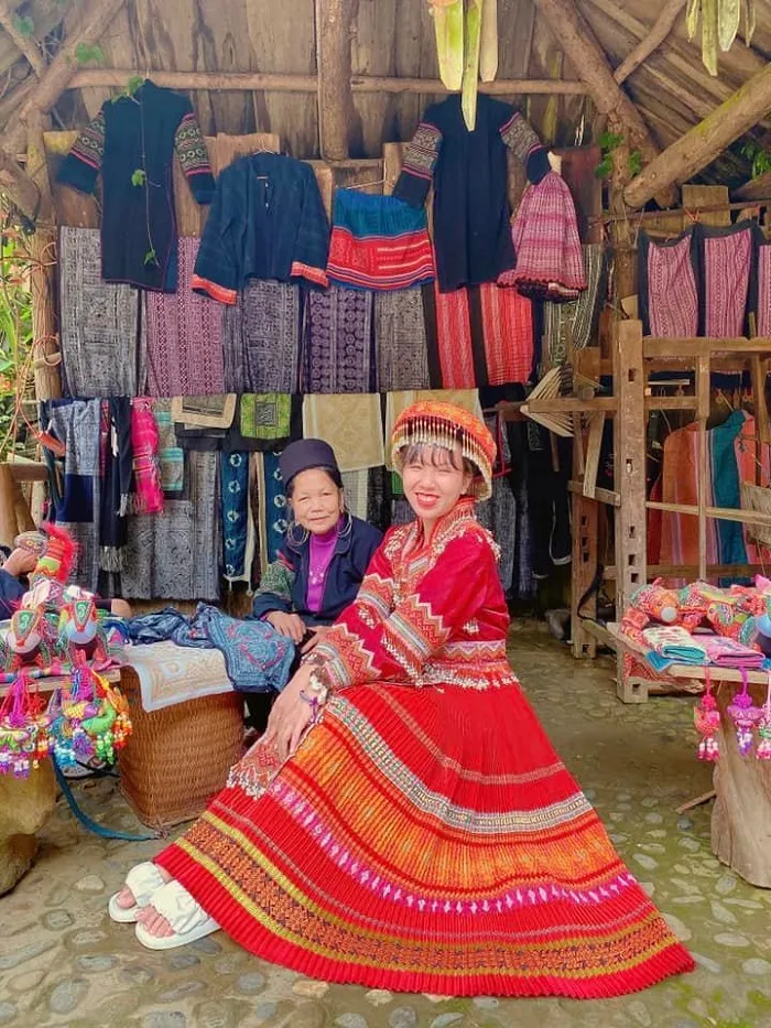 Làng nghề thổ cẩm Cát Cát nổi tiếng với sản phẩm chất lượng cao