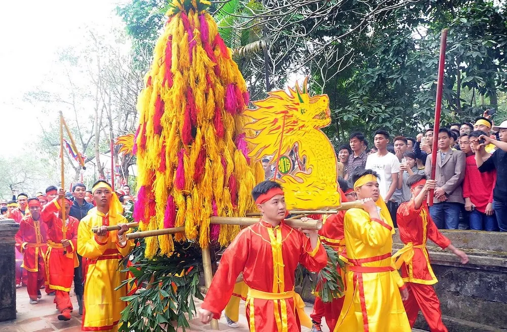 Offerings are prepared and offered on the 5th day of the Lunar New Year