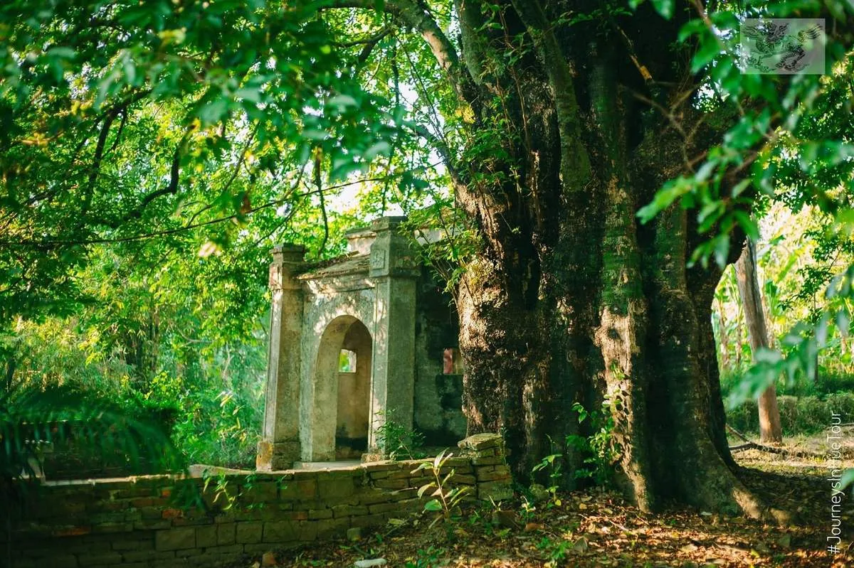 Ancient Cay Thi Temple, a sacred place of worship for the people of Phuoc Tich village