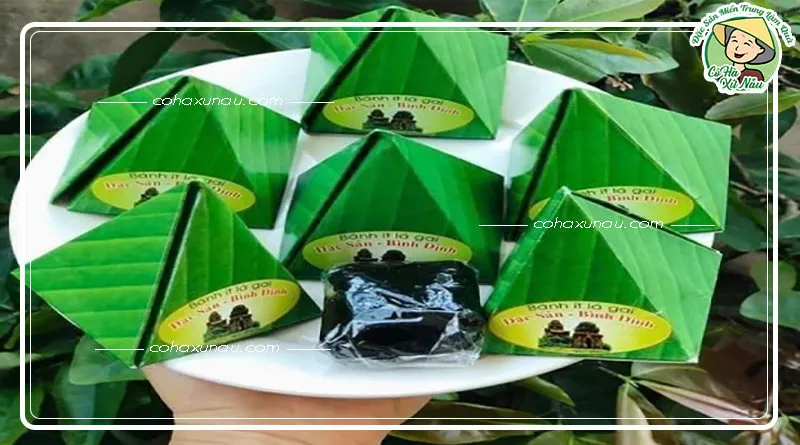 Mua bánh ít lá gai Quy Nhơn Bình Định chính gốc tại các cửa hàng đặc sản uy tín