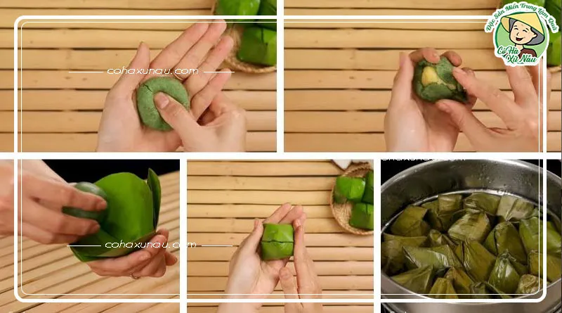 Muốn ăn bánh ít lá gai, hãy thưởng thức khi bánh còn ấm để cảm nhận trọn vẹn hương vị