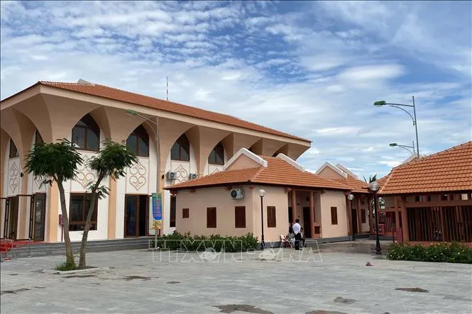 Nhà sinh hoạt cộng đồng Chăm thôn Bàu Trúc, địa điểm mới cho các hoạt động văn hóa và du lịch cộng đồng