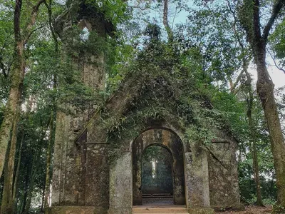 Ancient church with a strong mark of time in Ba Vi