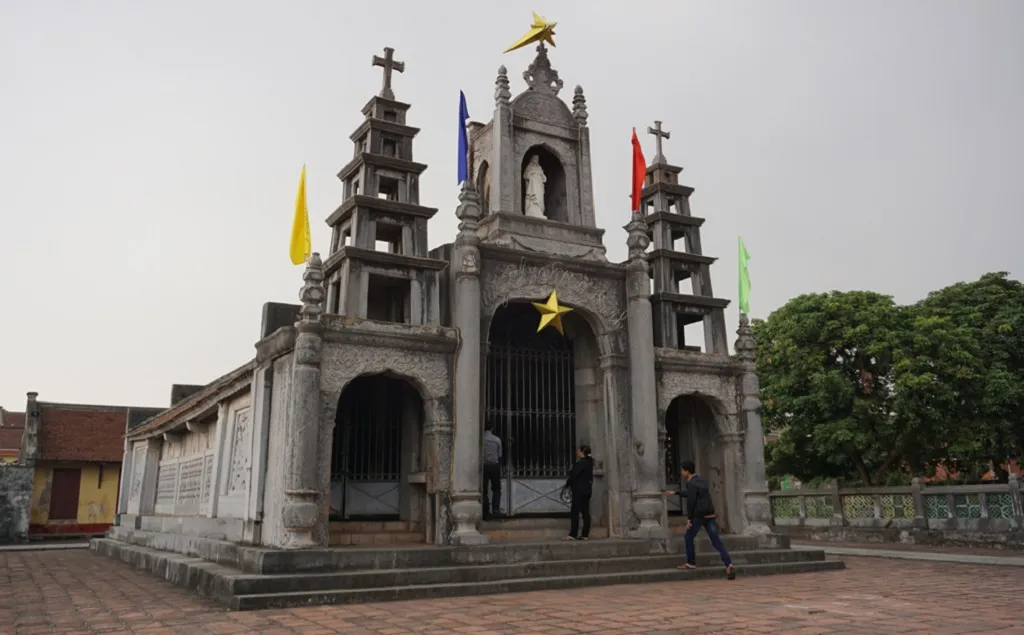 Ancient and unique Stone Church of the Sacred Heart of Mary