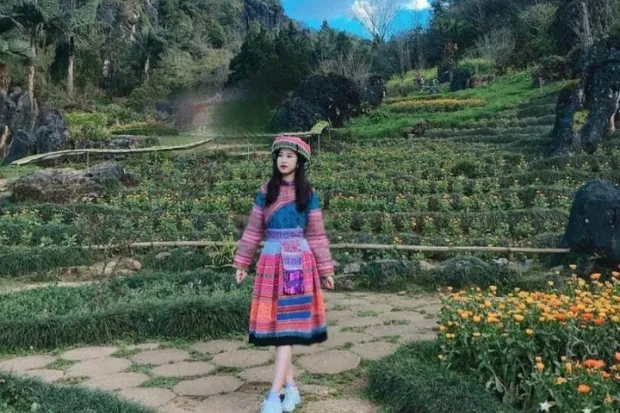Núi Hàm Rồng Sapa với màu xanh núi rừng đầy hơi thở tự nhiên (Nguồn ảnh: Sưu tầm)