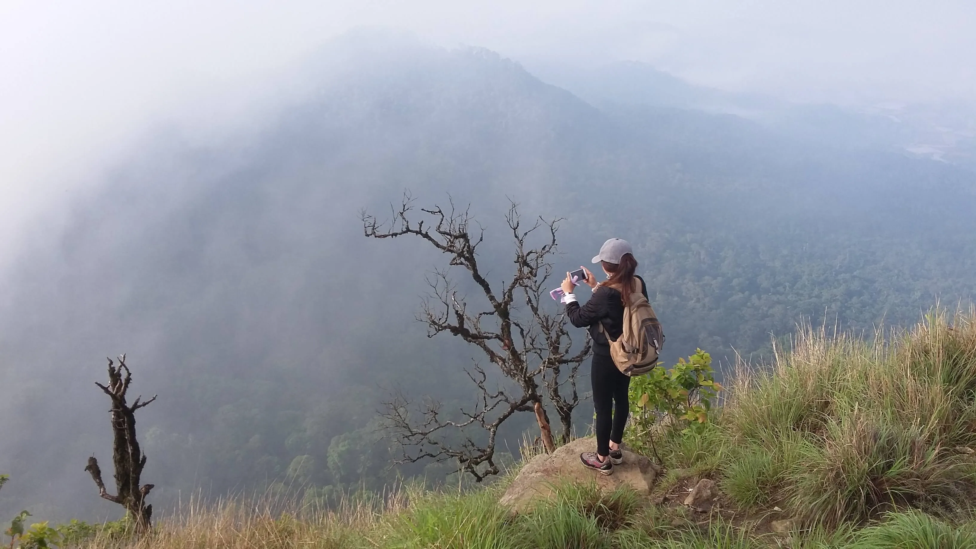 Langbiang Mountain in Da Lat, Vietnam