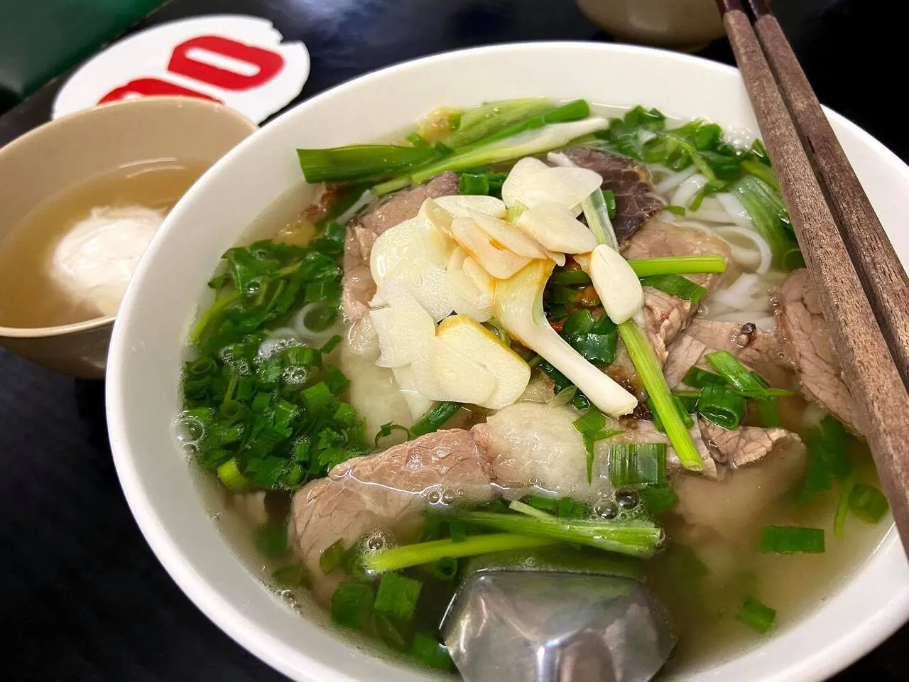Pho Bo Goc Gao Ngoc Ha, known for arguably the best beef stew pho in Hanoi.