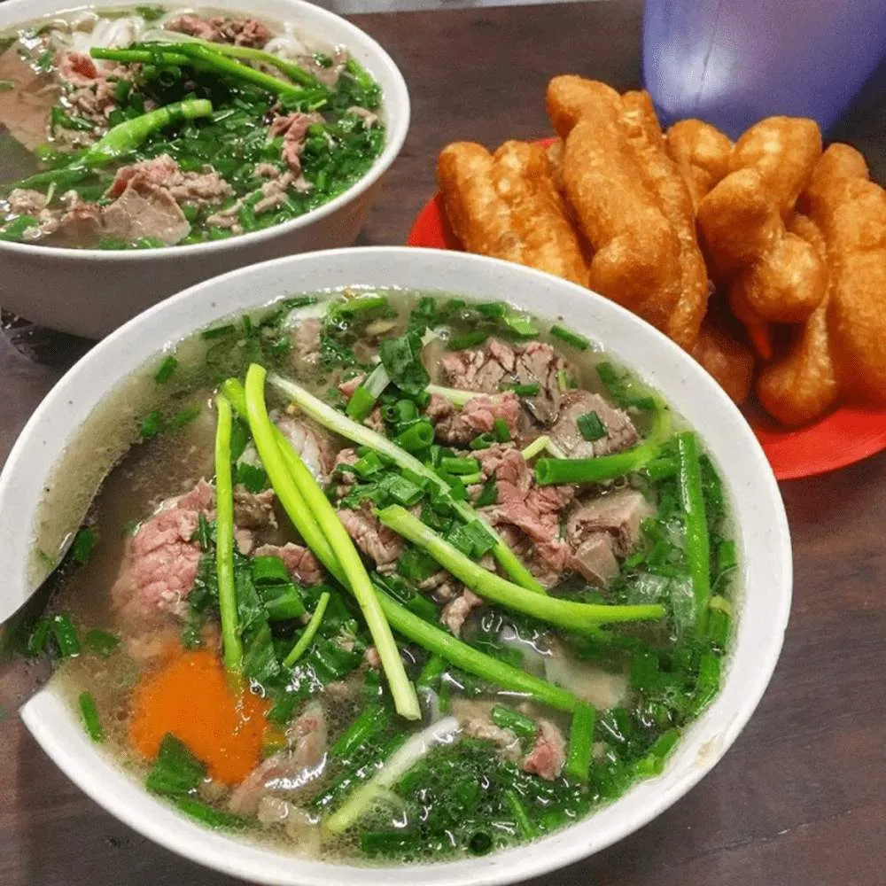Pho Suong Pho Co, known for its light and clear pho broth.