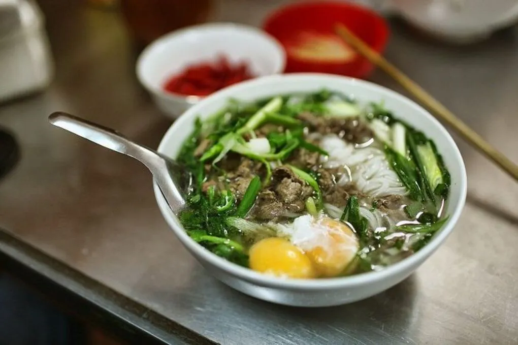 Pho Thin Bo Ho, a famous family-run pho restaurant in Hanoi.