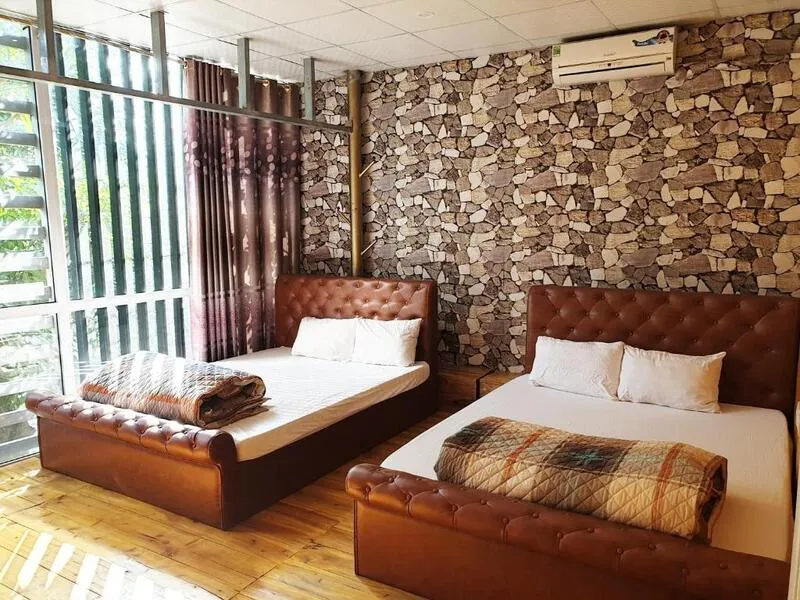 Bright, modern room at Kiki’s House Homestay