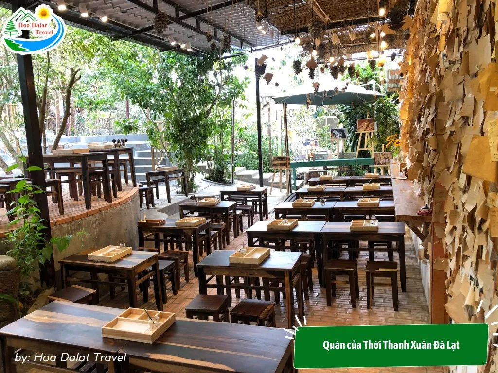 Quan Cua Thoi Thanh Xuan has spacious space, suitable for you to relax and enjoy mountain nature