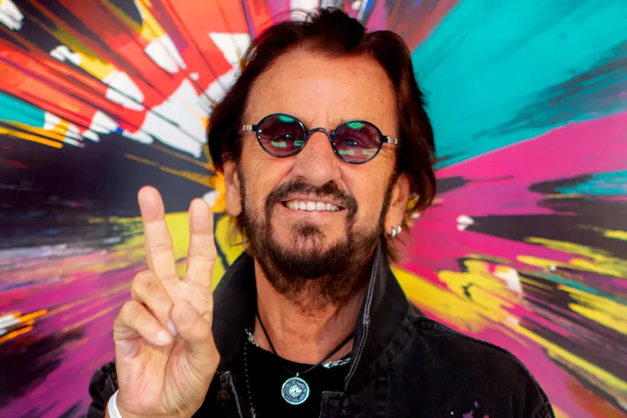 Ringo Starr and his All Starr Band performing