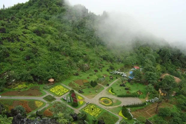 A panoramic view of Ham Rong mountain in Sapa, a must-visit destination