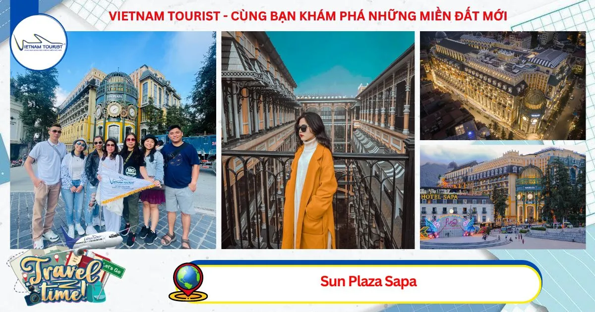 Sun Plaza Sapa with European style architecture