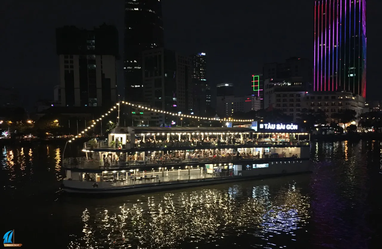 Saigon Cruise Ship offering a joyful river journey on the Saigon River