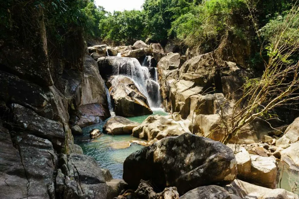 Ba Ho Waterfall peaceful and picturesque