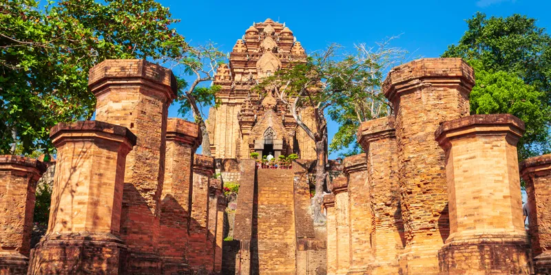 Po Nagar Cham Towers is the most ancient and unique Cham Pa architectural complex in Vietnam