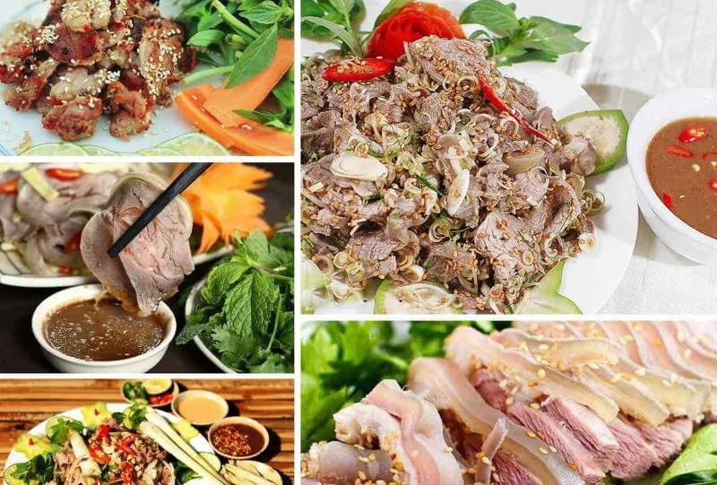 Ninh Binh mountain goat meat, a famous delicacy