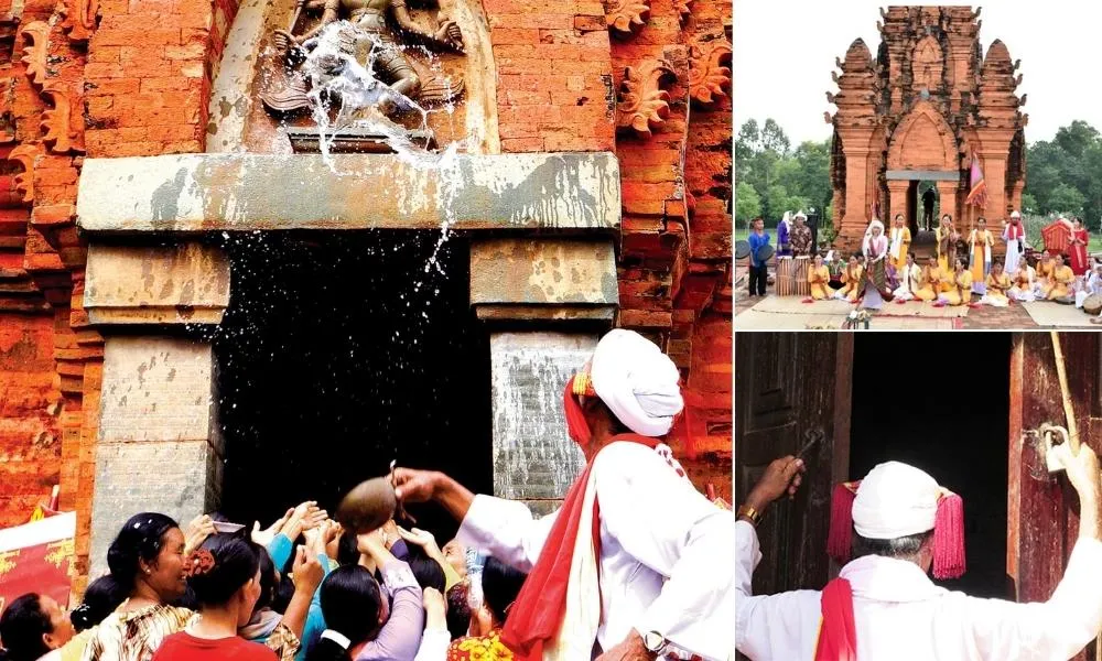 A sacred moment for the Cham people to connect and express sincerity to the deities