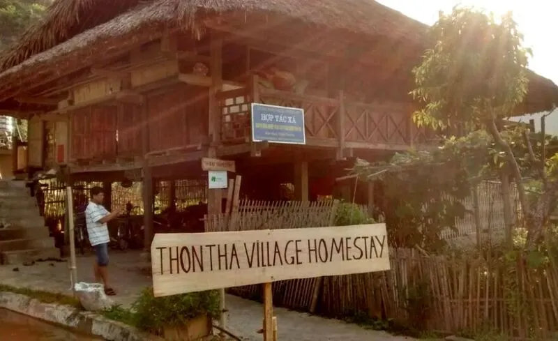 Thon Tha Tay Stilt House with traditional stilt house architecture