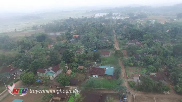 A panoramic view of Thai Minh village in Nghe An, Vietnam, a popular destination for community-based tourism.