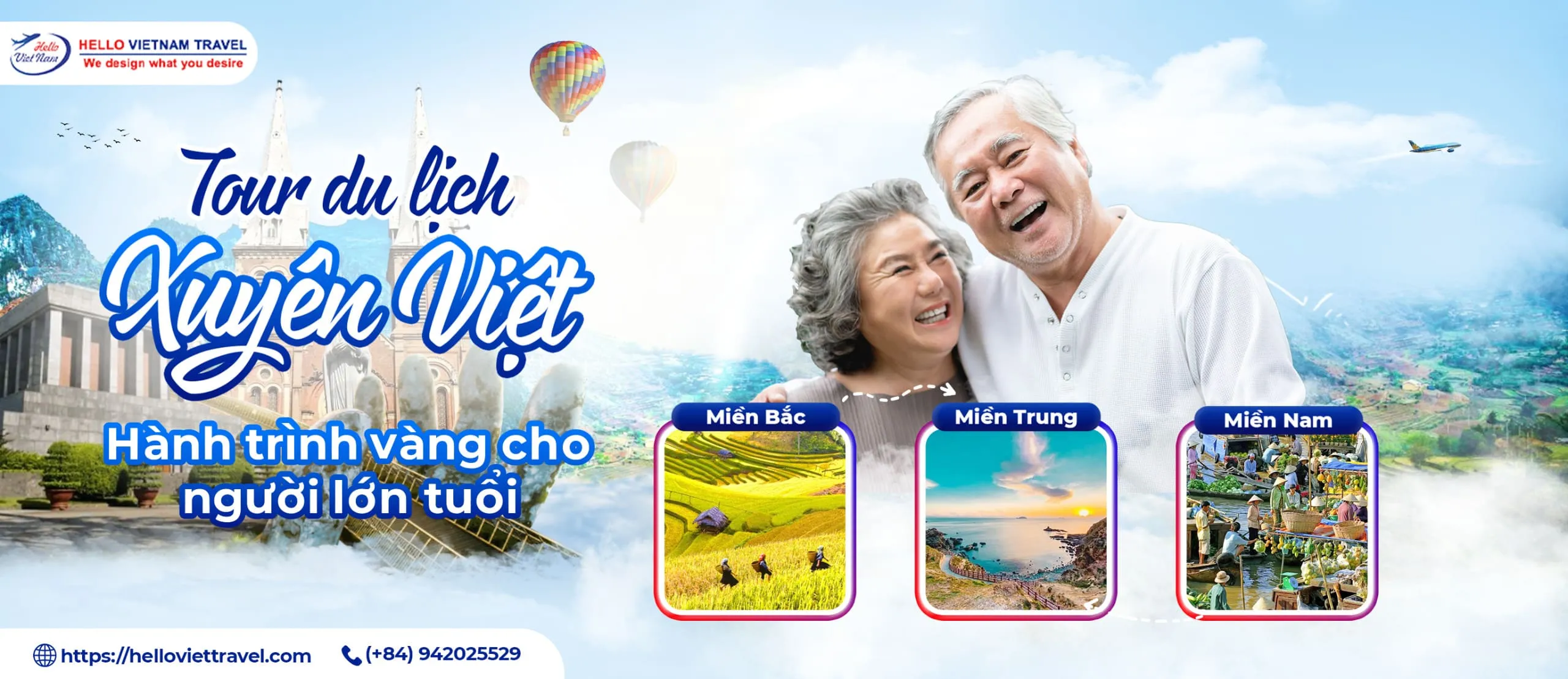 Tour nghỉ dưỡng chăm sóc sức khỏe cho người lớn tuổi