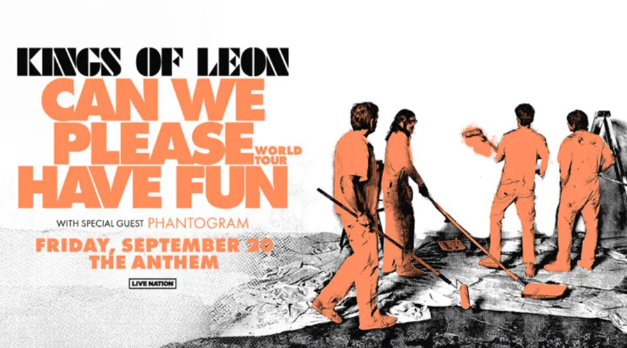 Kings of Leon band performing