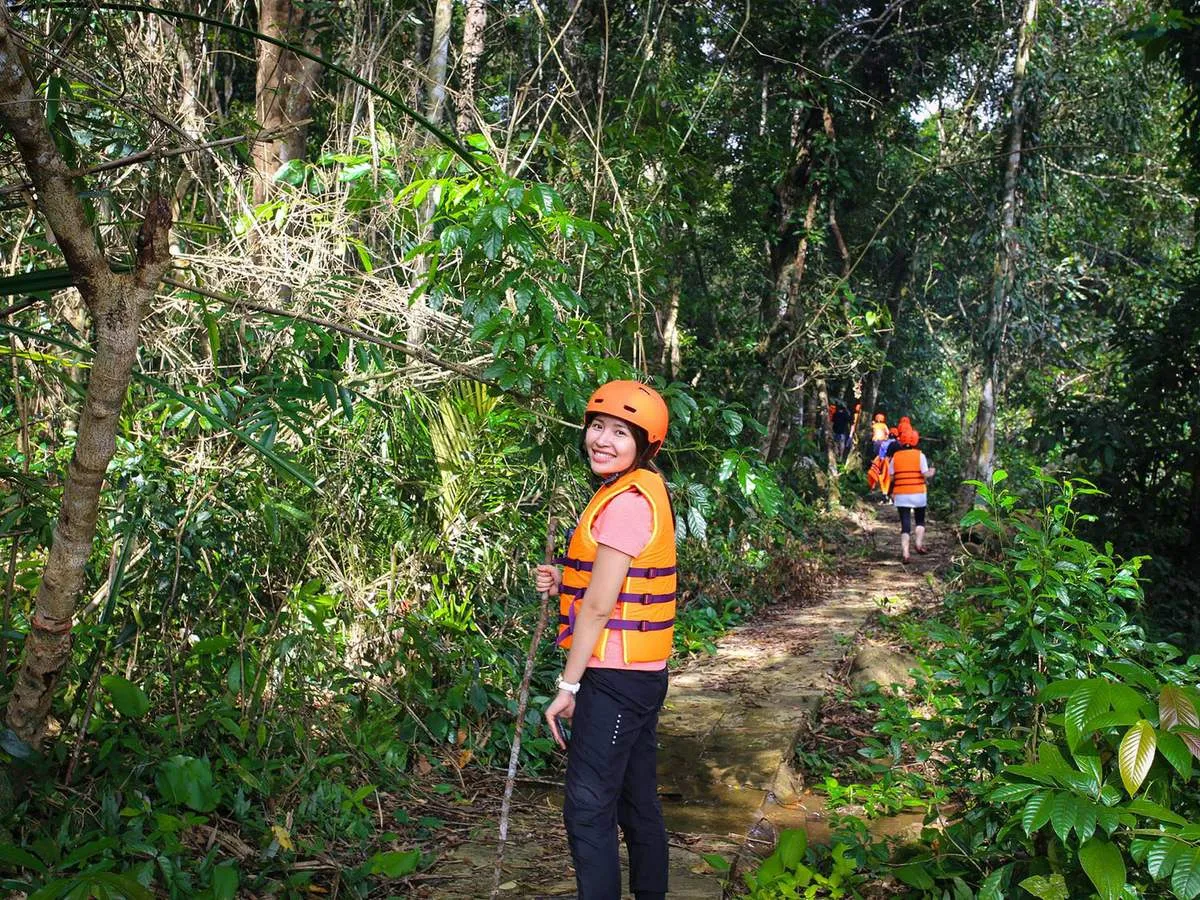 Overcoming difficulties and challenges to reach the magnificent beauty of K50 Waterfall